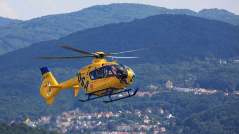 Landarzt im Hubschrauber